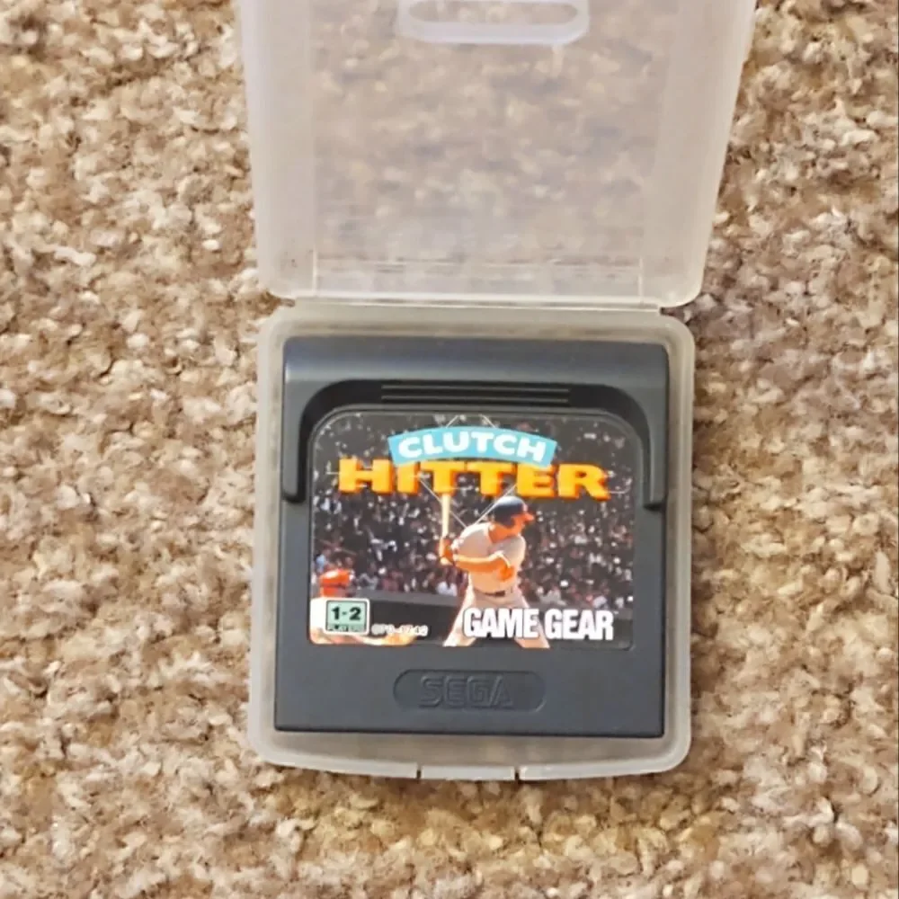 Clutch Hitter on Sega Game Gear, PRE-OWNED